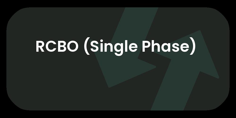 RCBO (Single Phase)