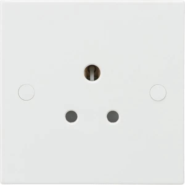 5A Unswitched Round Pin Socket