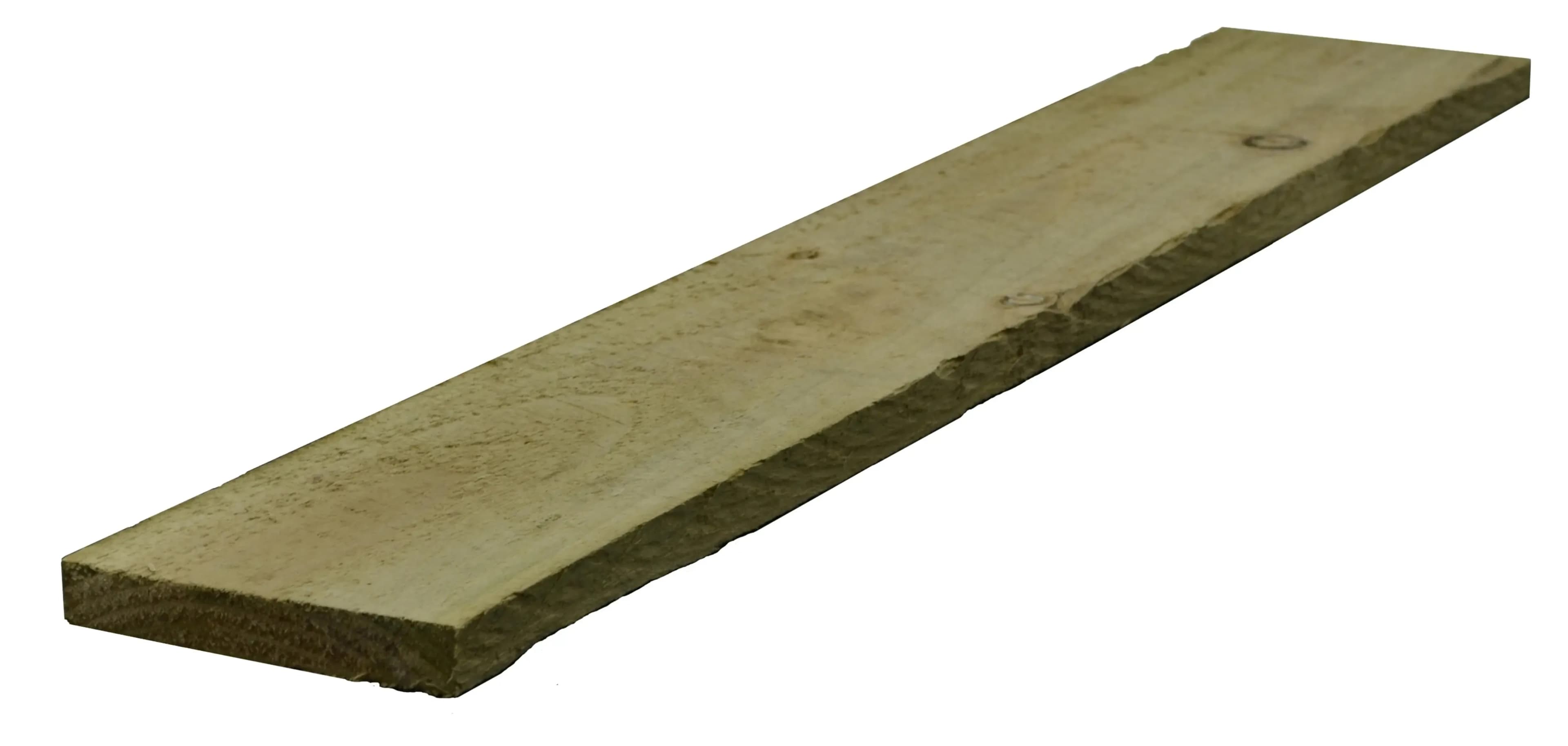 Fence Board 22mm x 225mm x 4.2m UC3 Green Treated