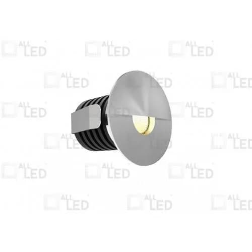 Dawn – ALRE032AL/40 – 1W Brushed Aluminium LED IP65 4000K Eyelid Marker Light