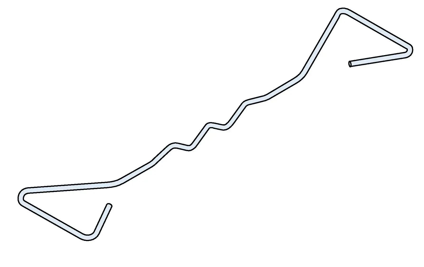 Double Triangle Wall Tie 300mm (Qty.250)