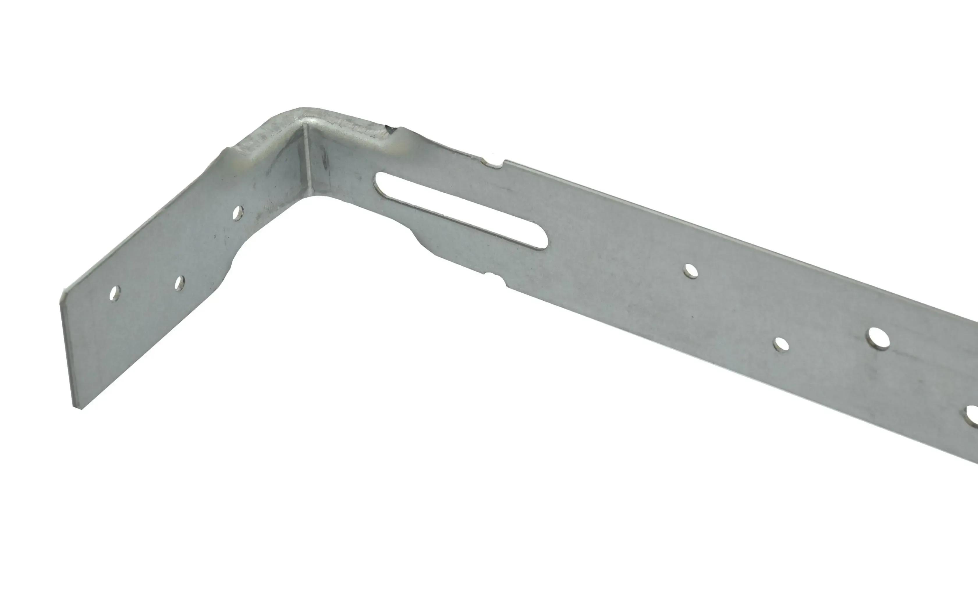 Heavy Engineered Bent Strap, Bent at 100mm, 1000mm Length