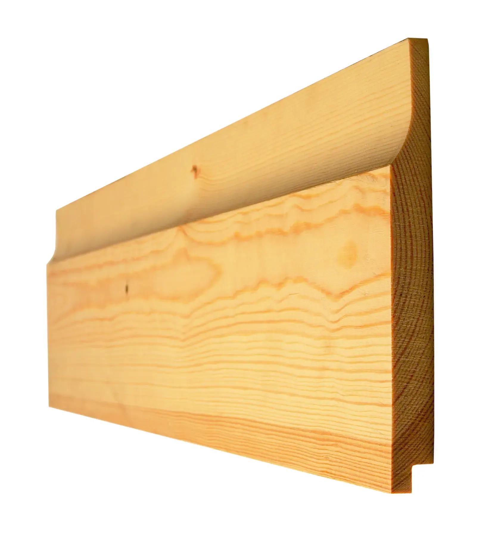 Redwood Rebated Shiplap Cladding Treated 19 x 125mm (Fin. 14.5 x 119) Per Metre