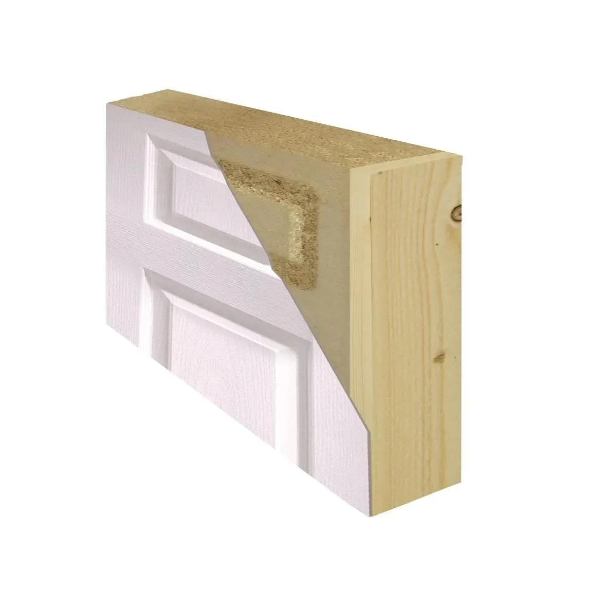 2 Panel White Smooth FD30 Door 1981 x 838 x 44mm