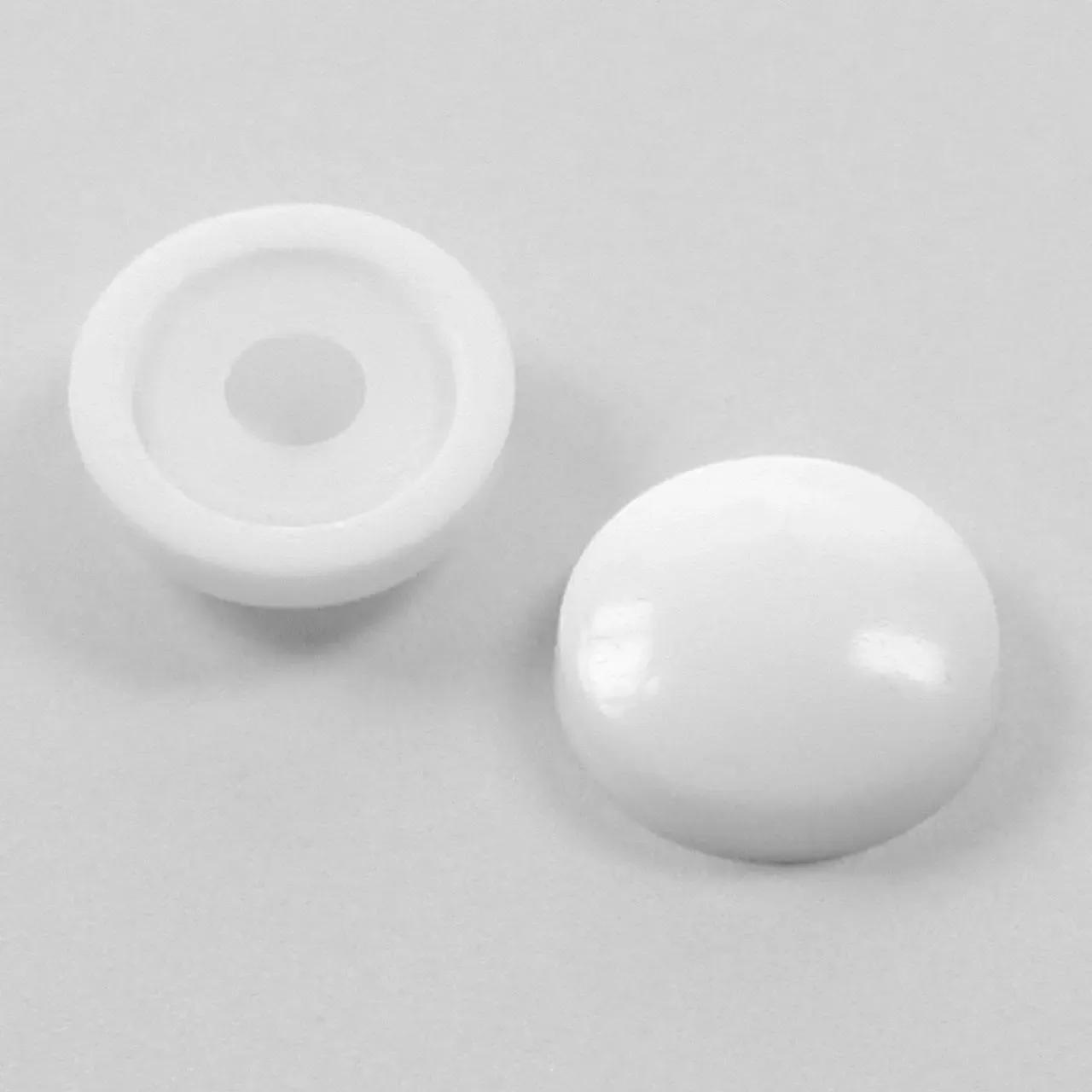 Screw Cover Domecap - White (Qty.20)