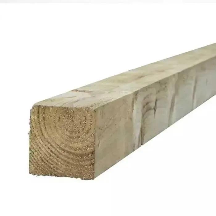 Sawn Fence Post Green Treated UC3U 75 x 100mm x 2.4m (4x3in)
