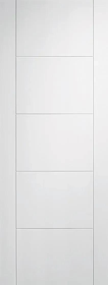 Vancouver (LPD) White Primed Door 78" x 24" WFVAN24