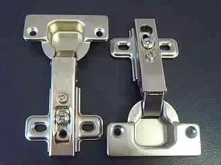 Sprung Concealed Hinges Nickel Plated 35mm (Qty.2)
