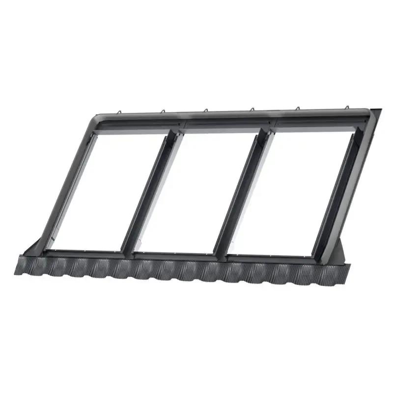 Velux EKW CK04 4031E Triple Profiled Flashing (≤120mm) 550 x 980mm