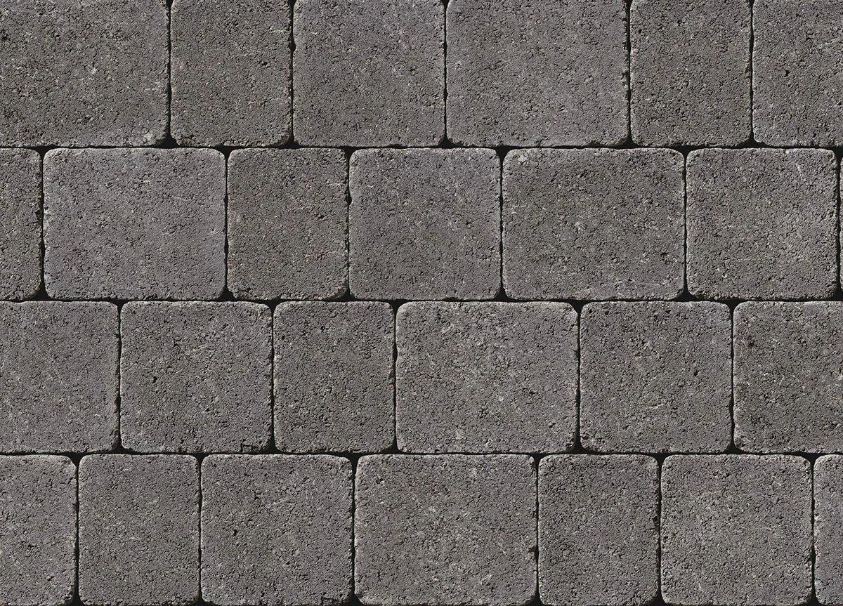 Tobermore Tegula Paving Block 173 x 173 x 60mm Charcoal (12.56m²)