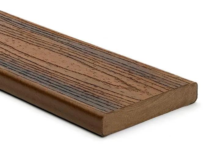 Trex® Transcend® Square Edge Deck Board 4.88m Spiced Rum