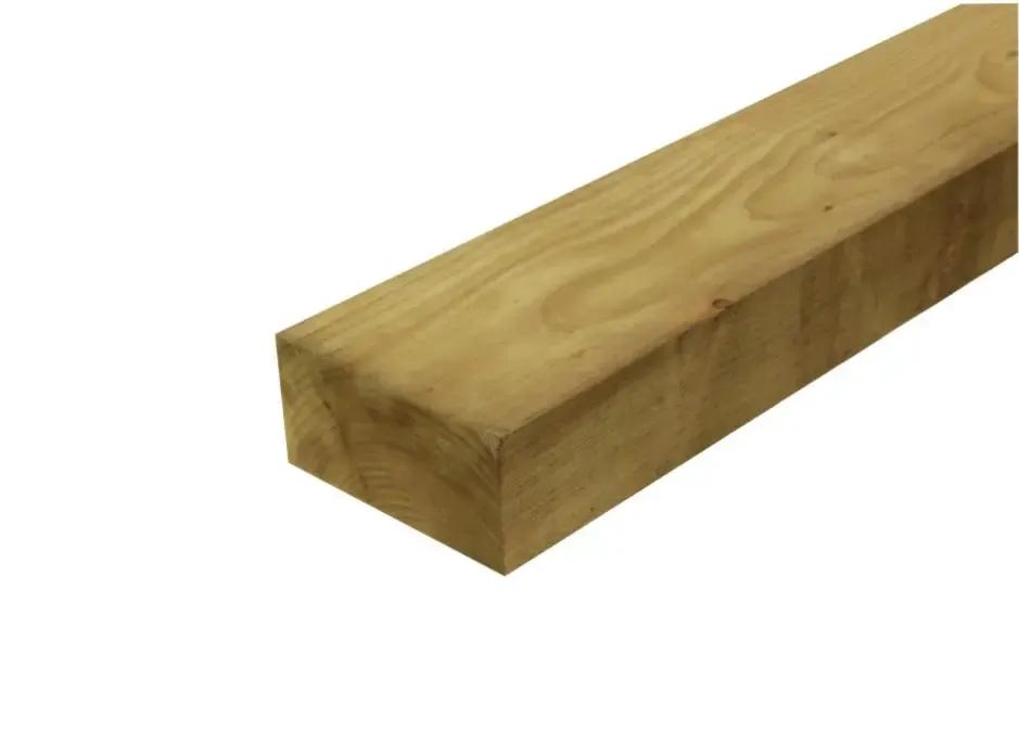 Softwood Sleeper 125mm x 250mm x 3m Green Treated