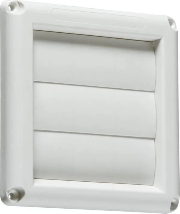 100mm/4 inch Gravity Shutter – White