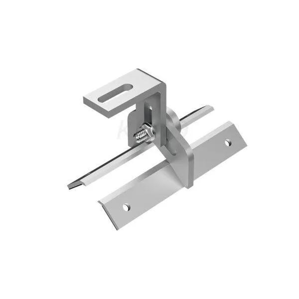Adjustable roof hook for trapezoidal sheets (K-13)