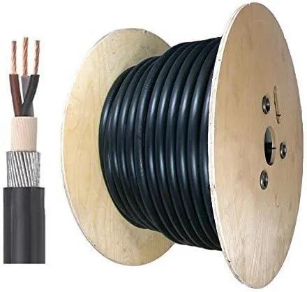 6943X BS5467 SWA PVC XLPE Armoured Cable 3 Core 25mm² 100m