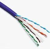 Cat6 U/UTP LSZH Ethernet Cable – Purple, 550 MHz 305m