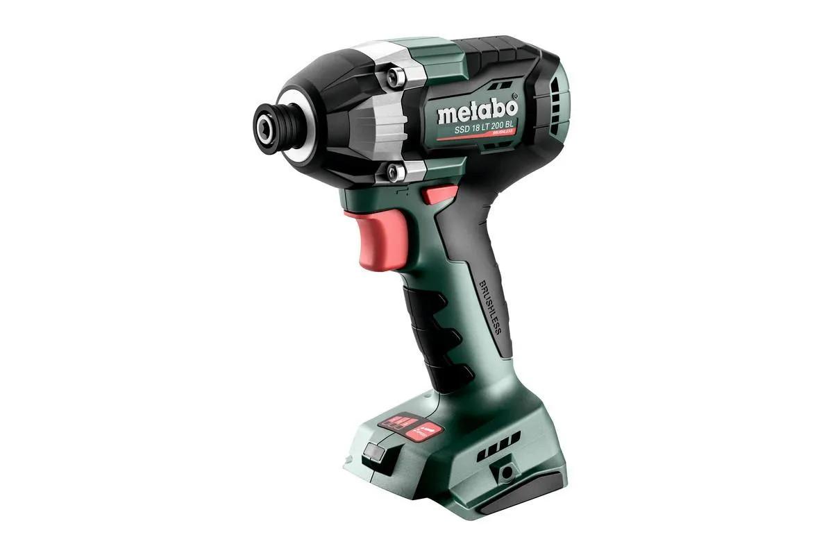 Metabo SSD 18 LT 200 BL 18V 1/4" Impact Driver Body Only With metaBOX