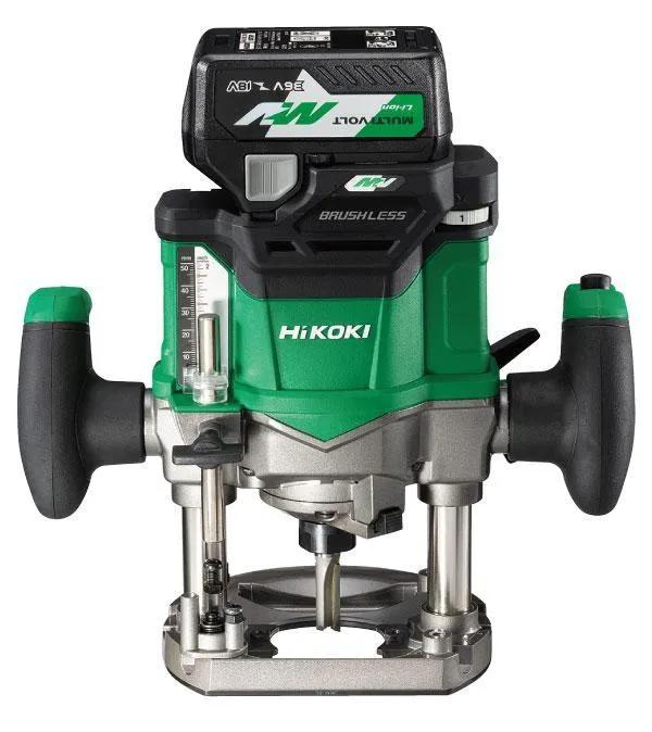 HiKOKI M3612DAJPZ 1/2" Cordless Router Set With 36v Multivolt Battery