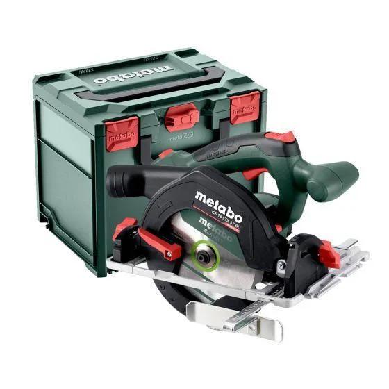 Metabo KS 18 LTX 57 BL 18V Brushless 165mm Circular Saw Body Only In MetaBOX