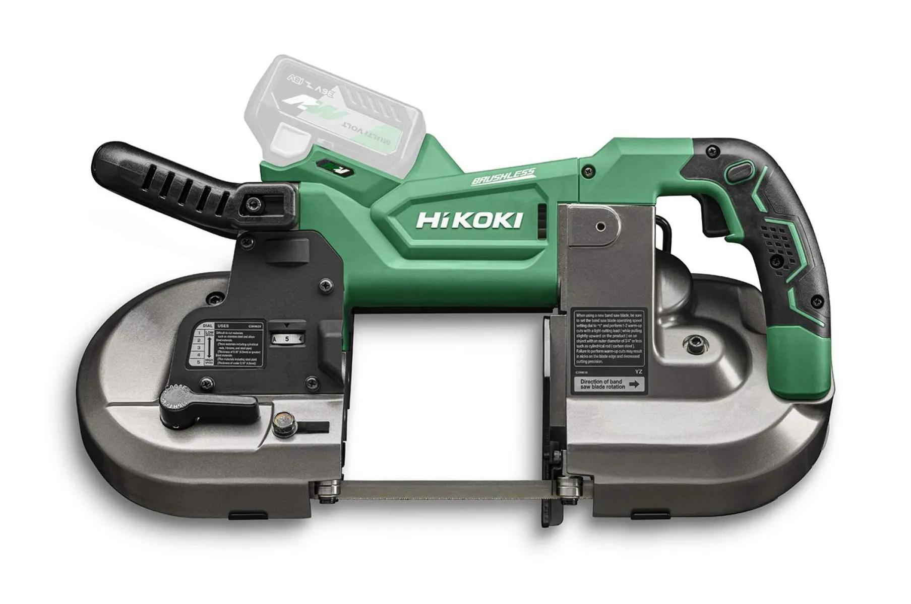 HiKOKI CB3612DA/W4Z Multivolt 36V Brushless Band Saw Body Only